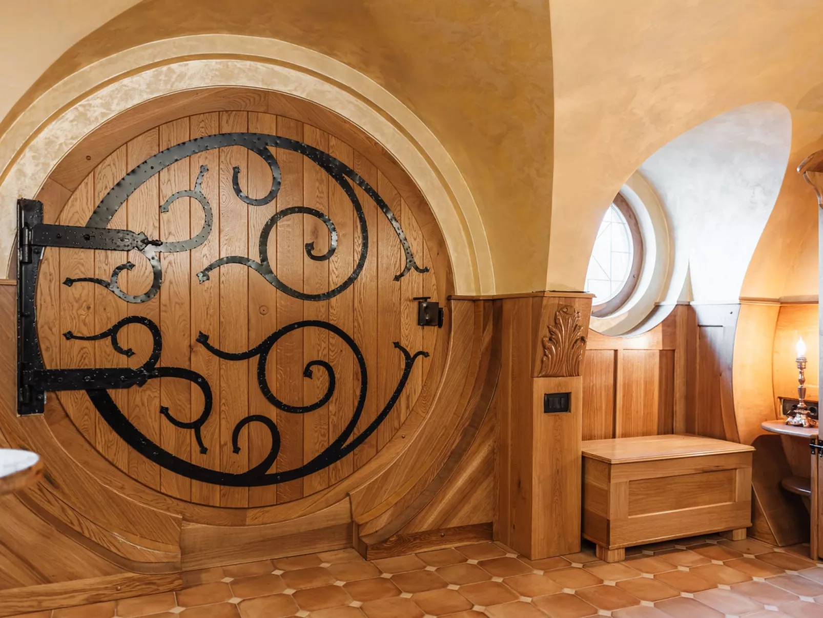 Hobbit House-Drinnen