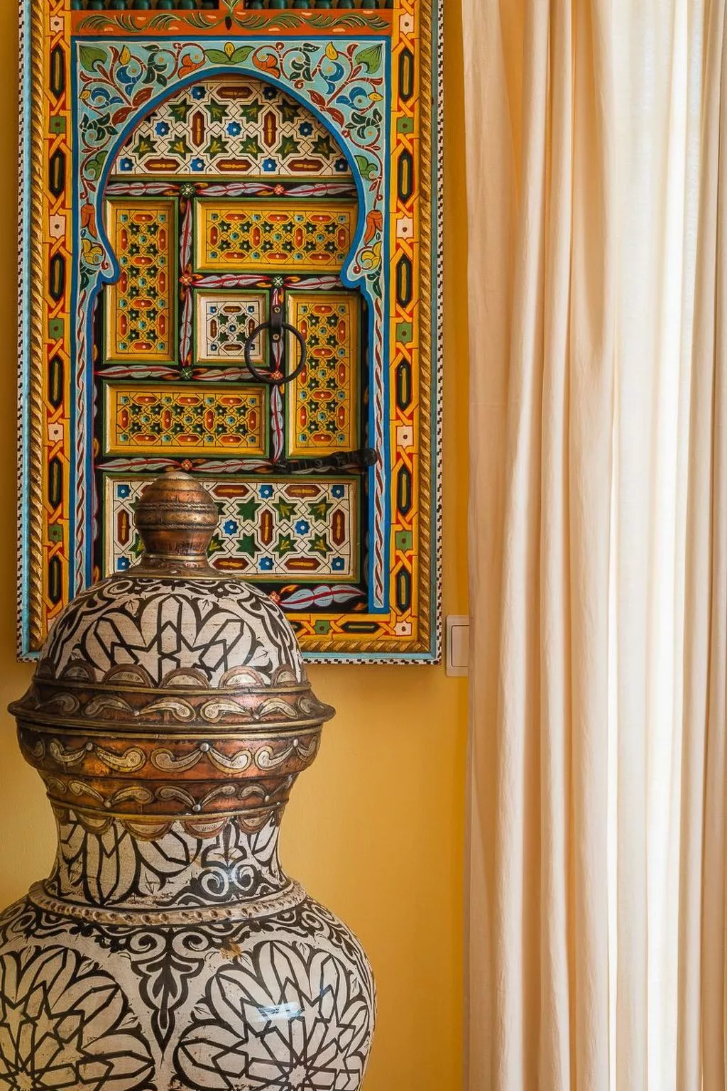 Feriendorf "Riad Serpa Galé". - Drinnen