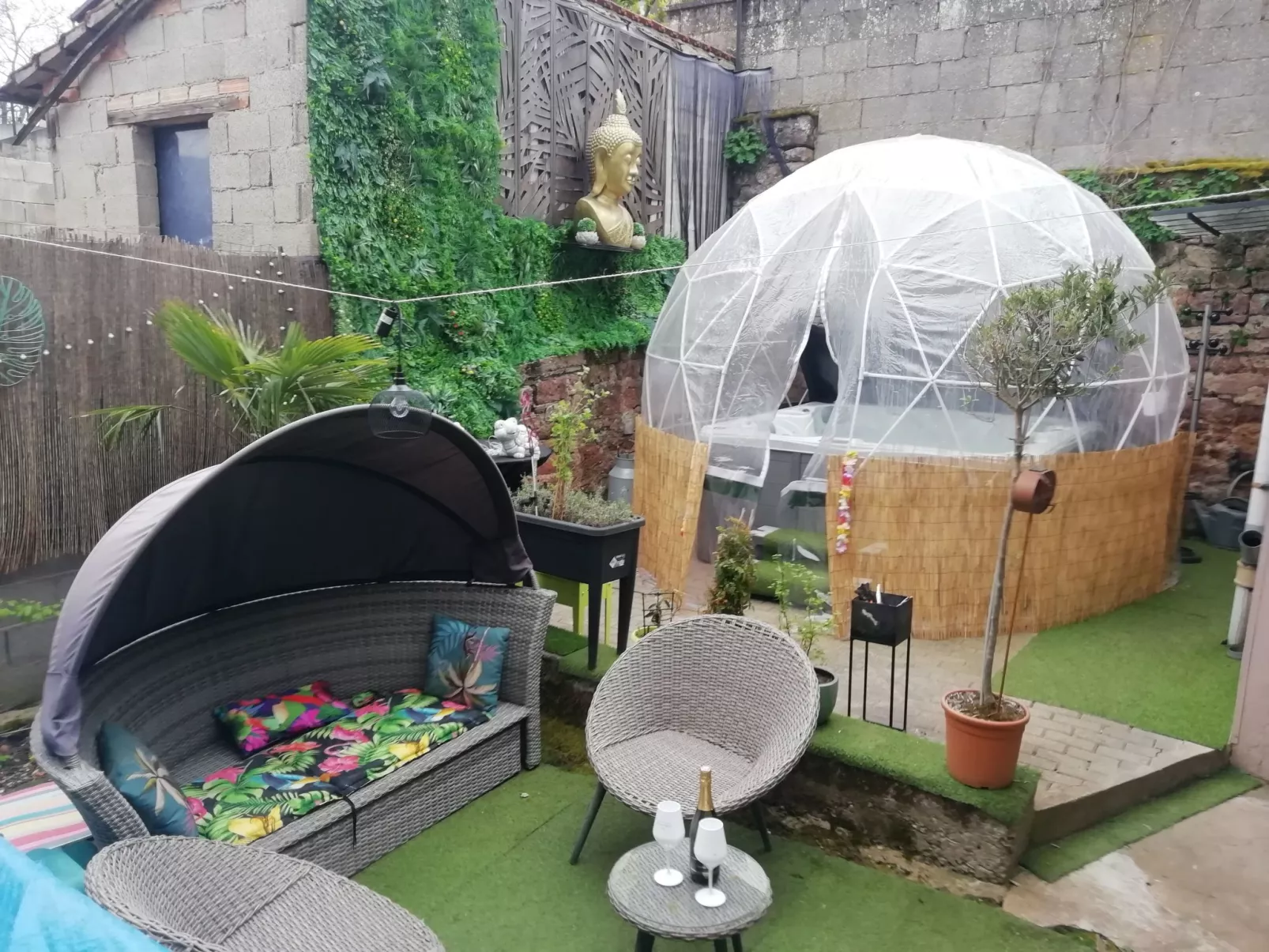 Haus in der Nähe von Straßburg mit privatem Spa-Drinnen