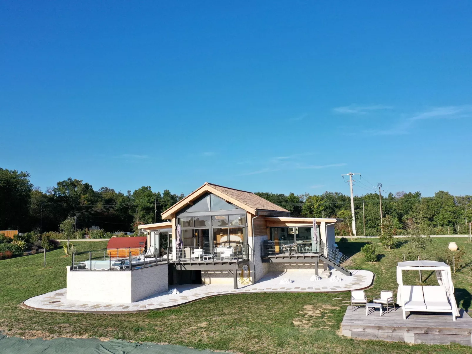 Träumen im Périgord-Draußen