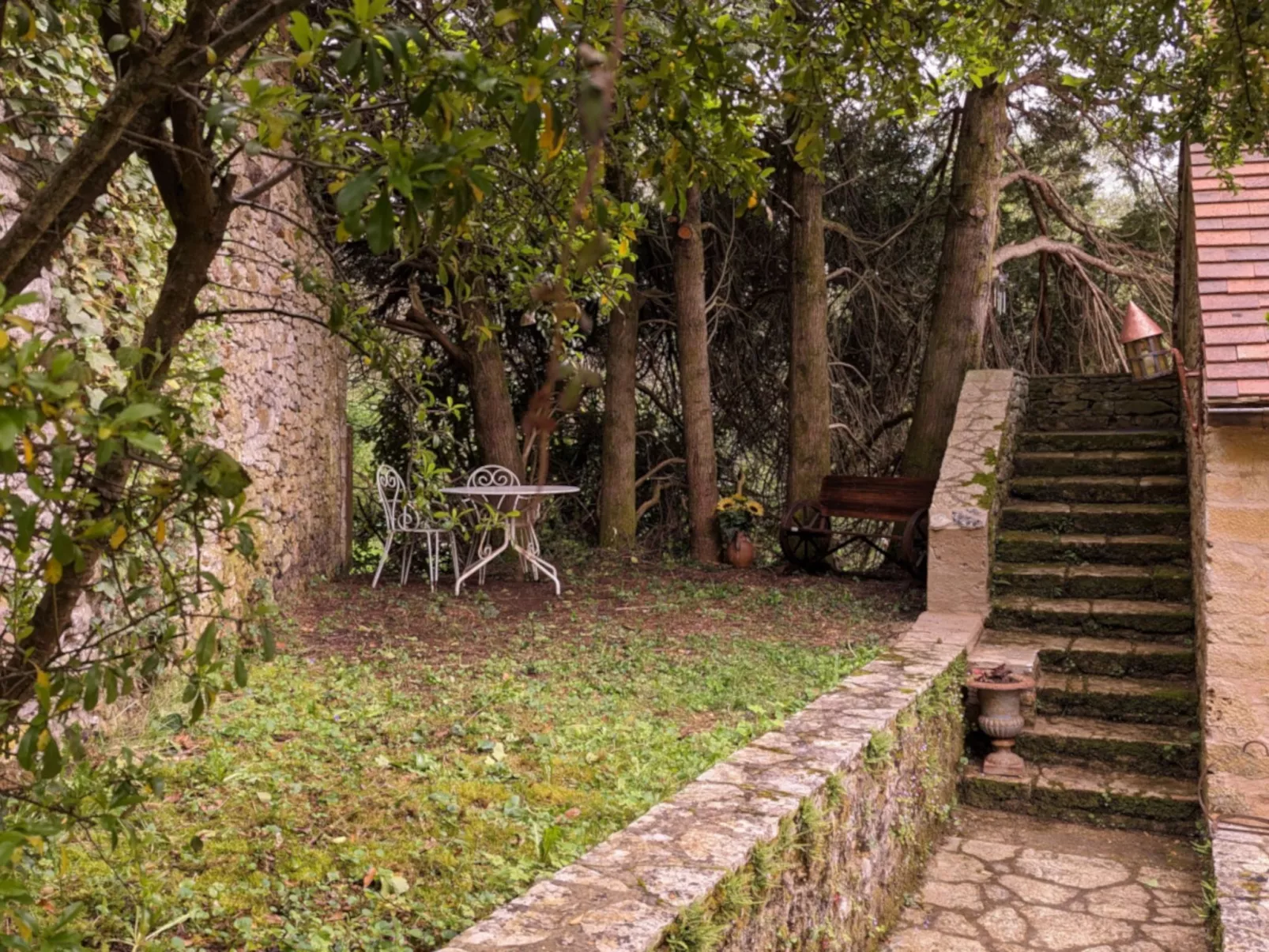 Studio "Vert d'Eau" mit Blick auf das Wasser-Outside
