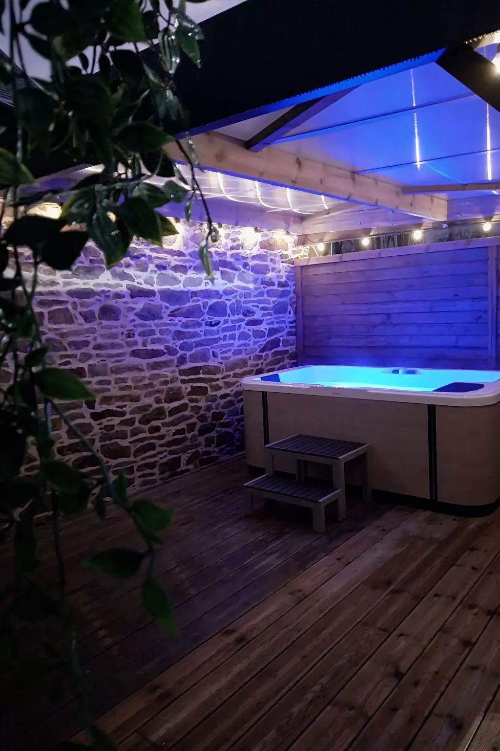 "L'Orée" - privates SPA - ruhig gelegen-Draußen