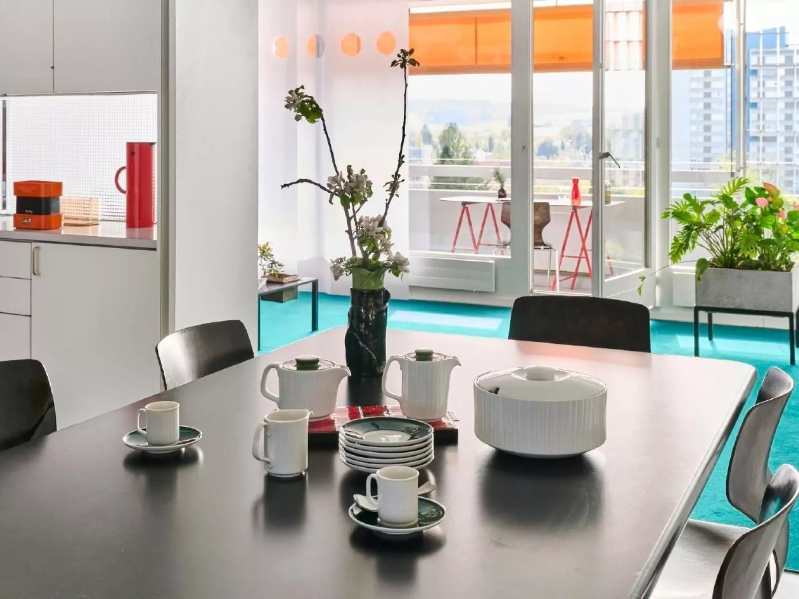 Hochhaus Fellergut - Stiftung Ferien im Baudenkmal-Inside