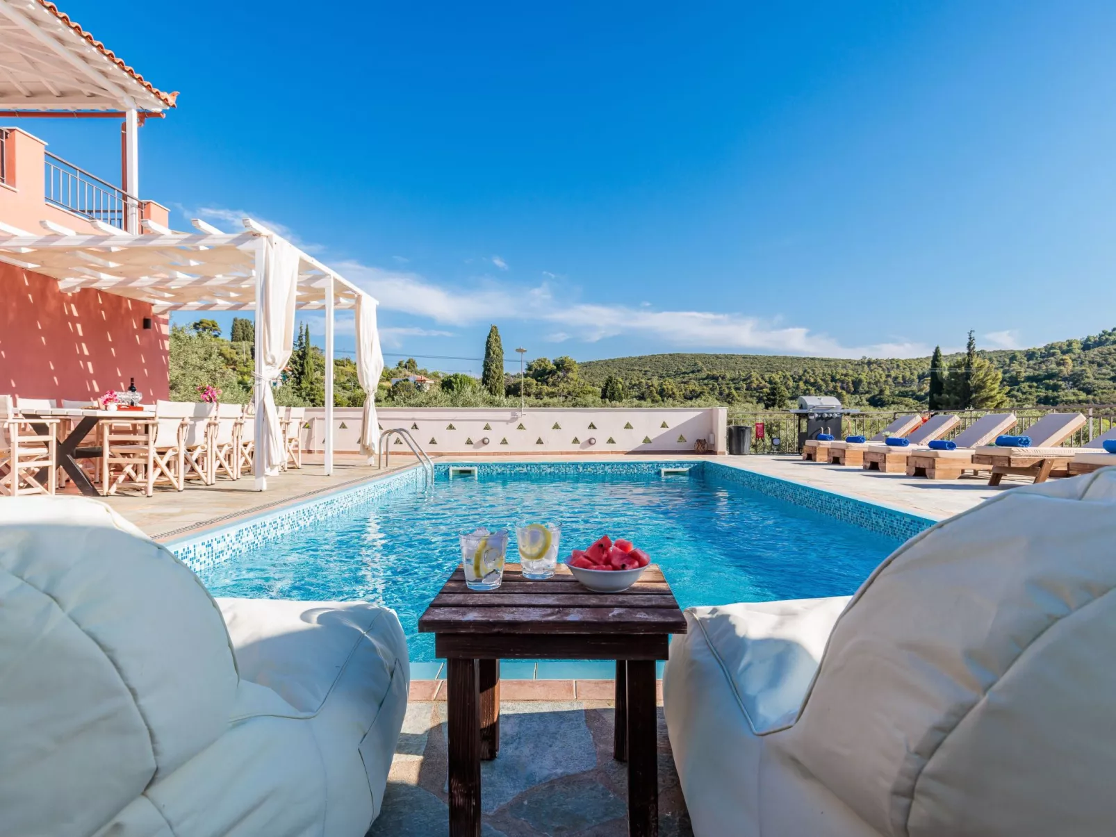 Villa Amaryllis in Skopelos-Inside