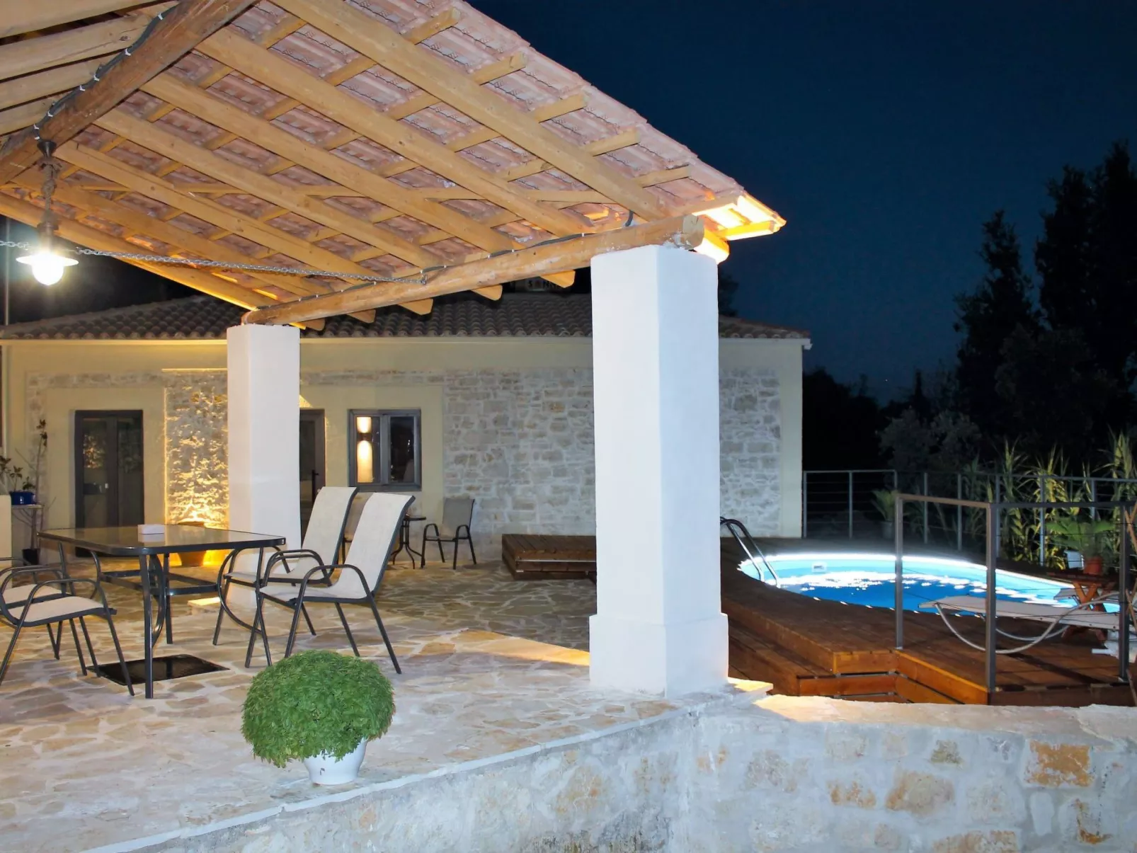 Villa Amfiliki in der Nähe der Agni-Bucht mit privatem Pool-Image-tags.info