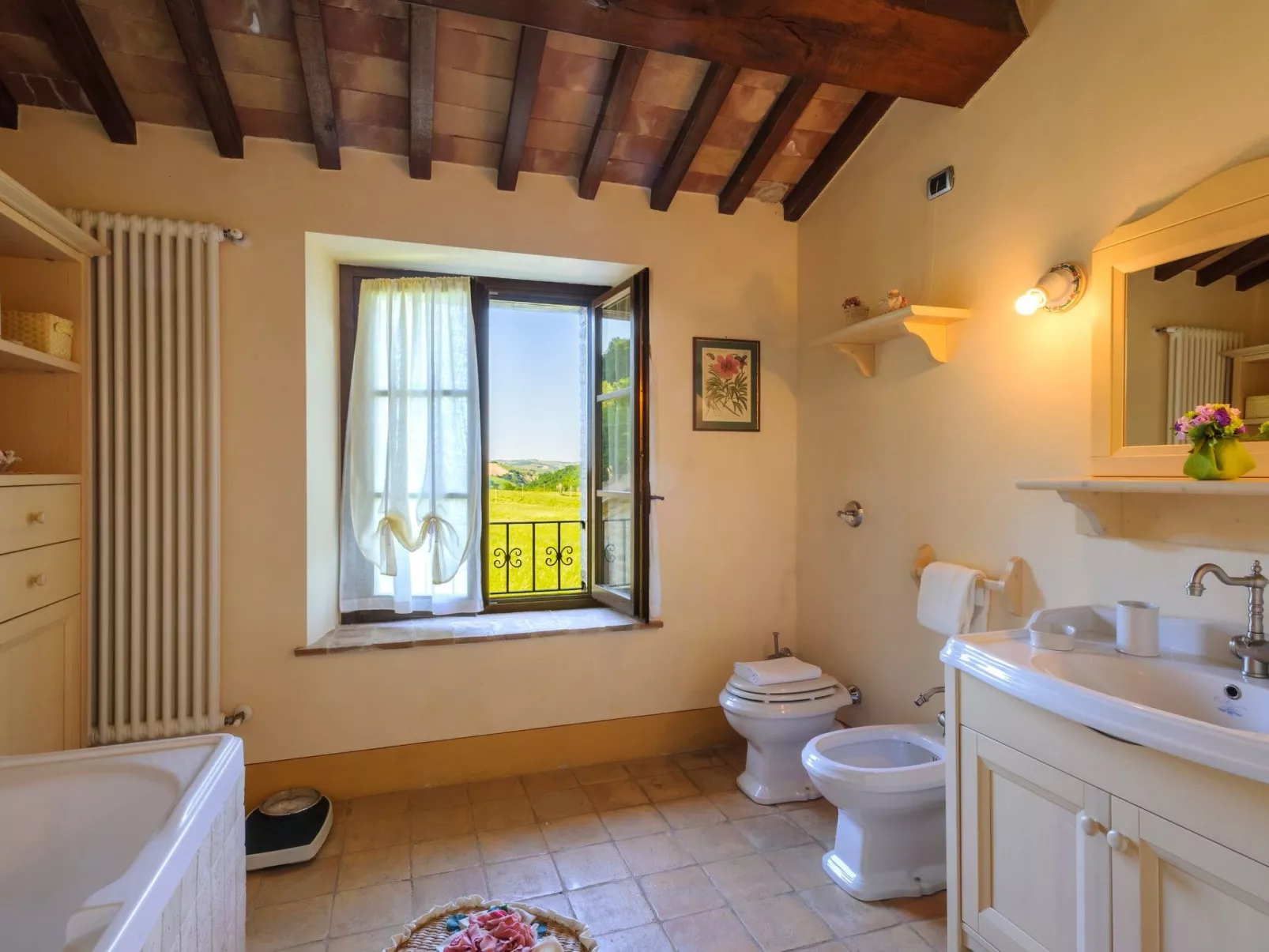 Ca Seppe Marche Ferienvillen, privater Pool-Dedans