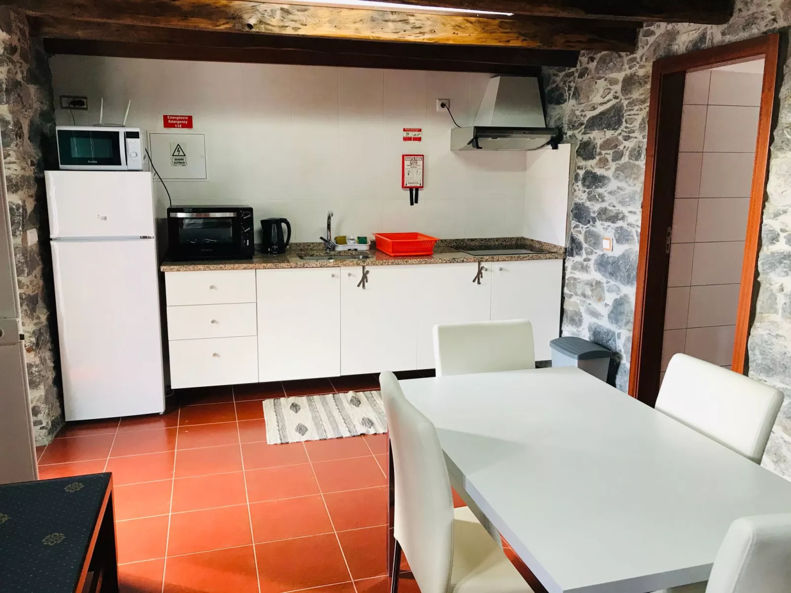 Casa Lugar da Ribeira mit Dachterrasse-Dedans