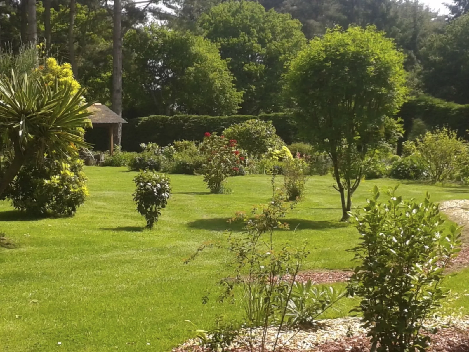 Chalet "gite du bois d'amour" (Hütte des Liebesh-Outside