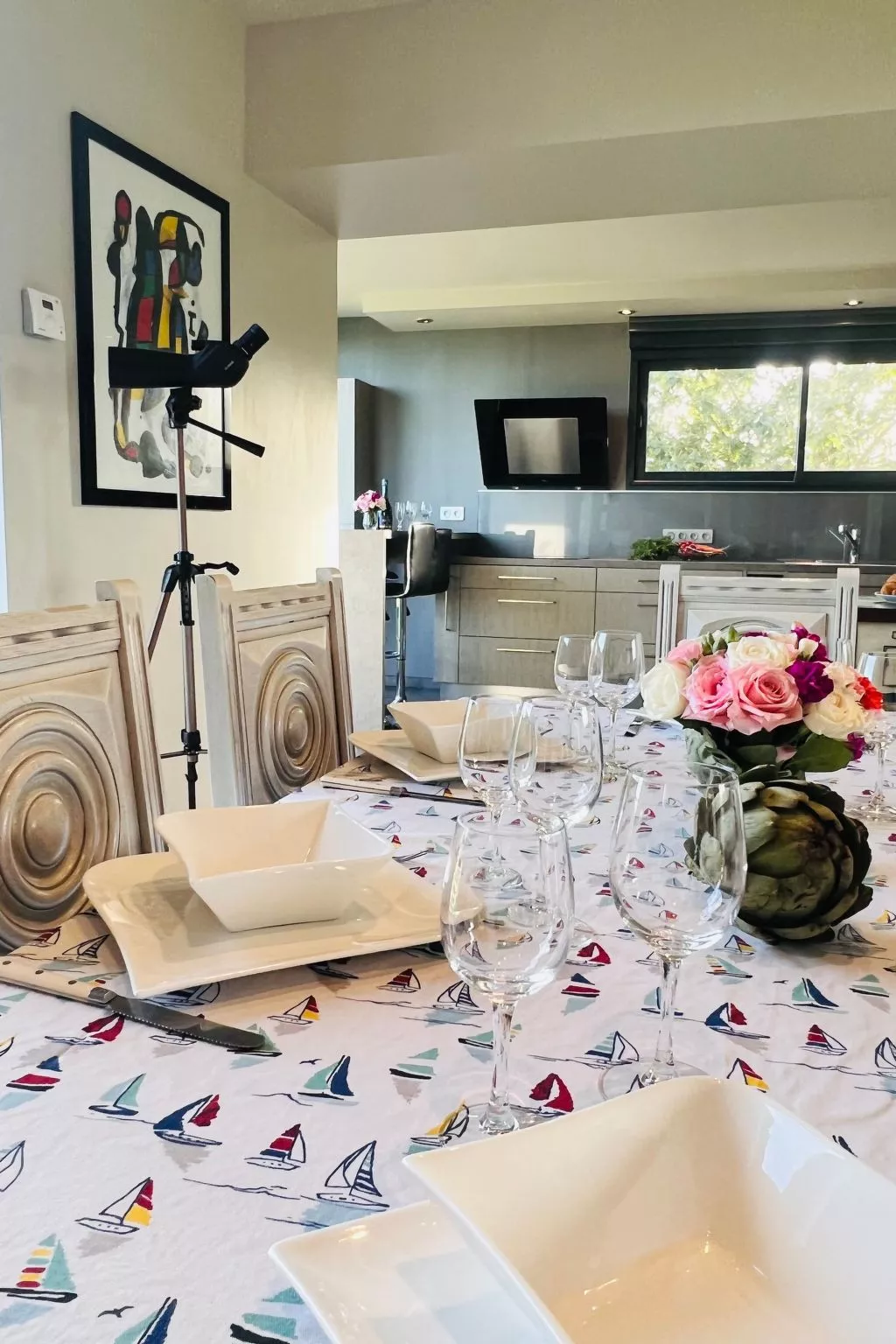 Villa Tante Alice  Meerblick Komfort Villa Alleinlage mit Aufzug Jacuzzi Dampfb-Drinnen