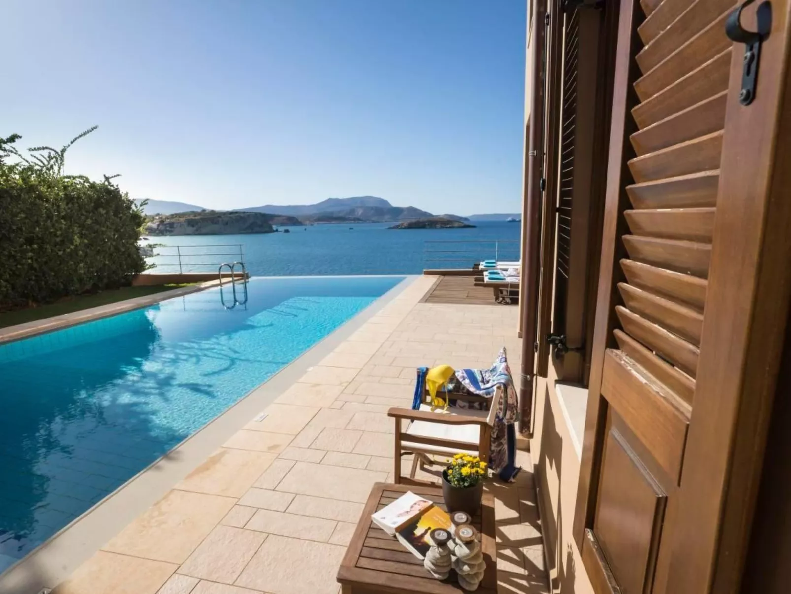 Anemos Villa Ferienhaus Aussicht Gemütlicher beheizter Pool-Image-tags.info