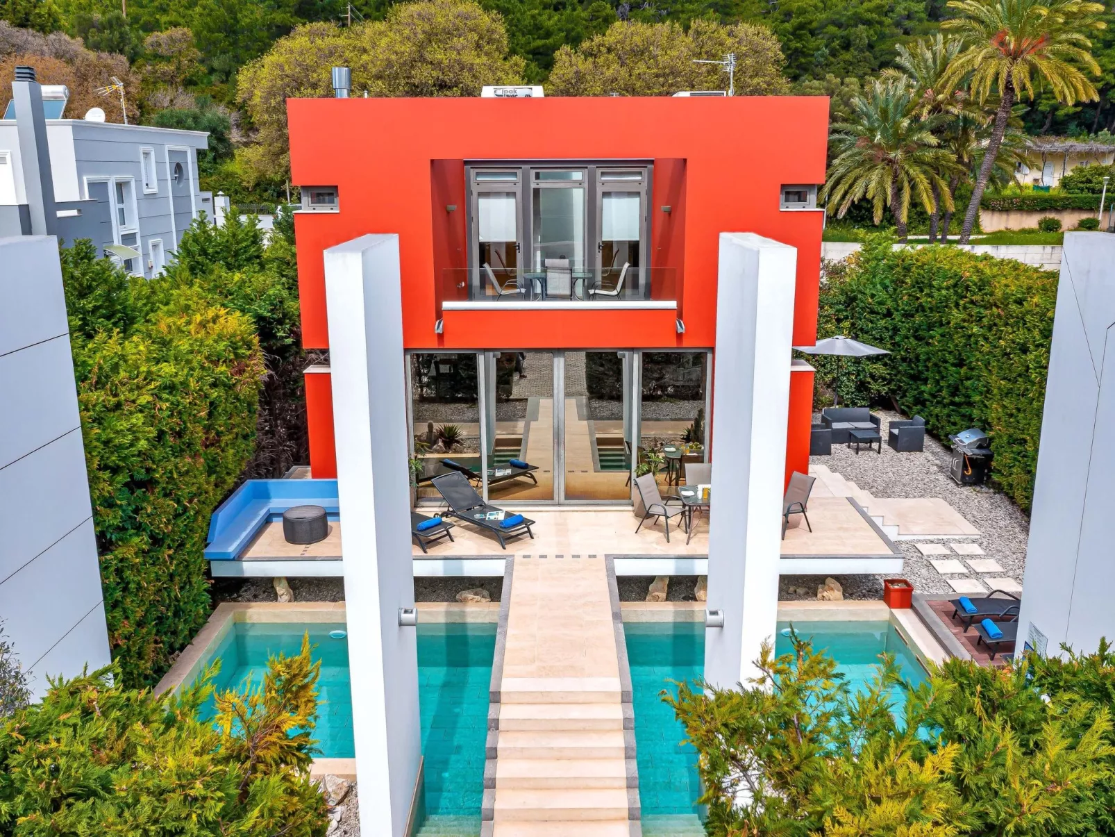 Charmante Mandelvilla auf der Insel Rhodos-Dedans