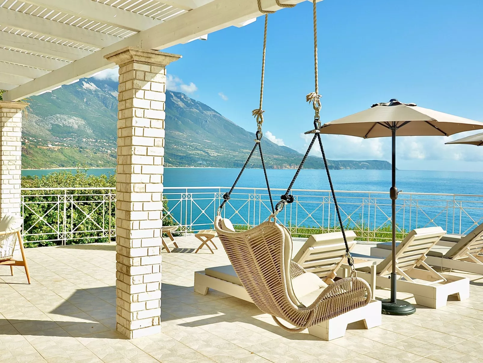 Steinvilla in Kefaloniaprivatevillas-Dehors