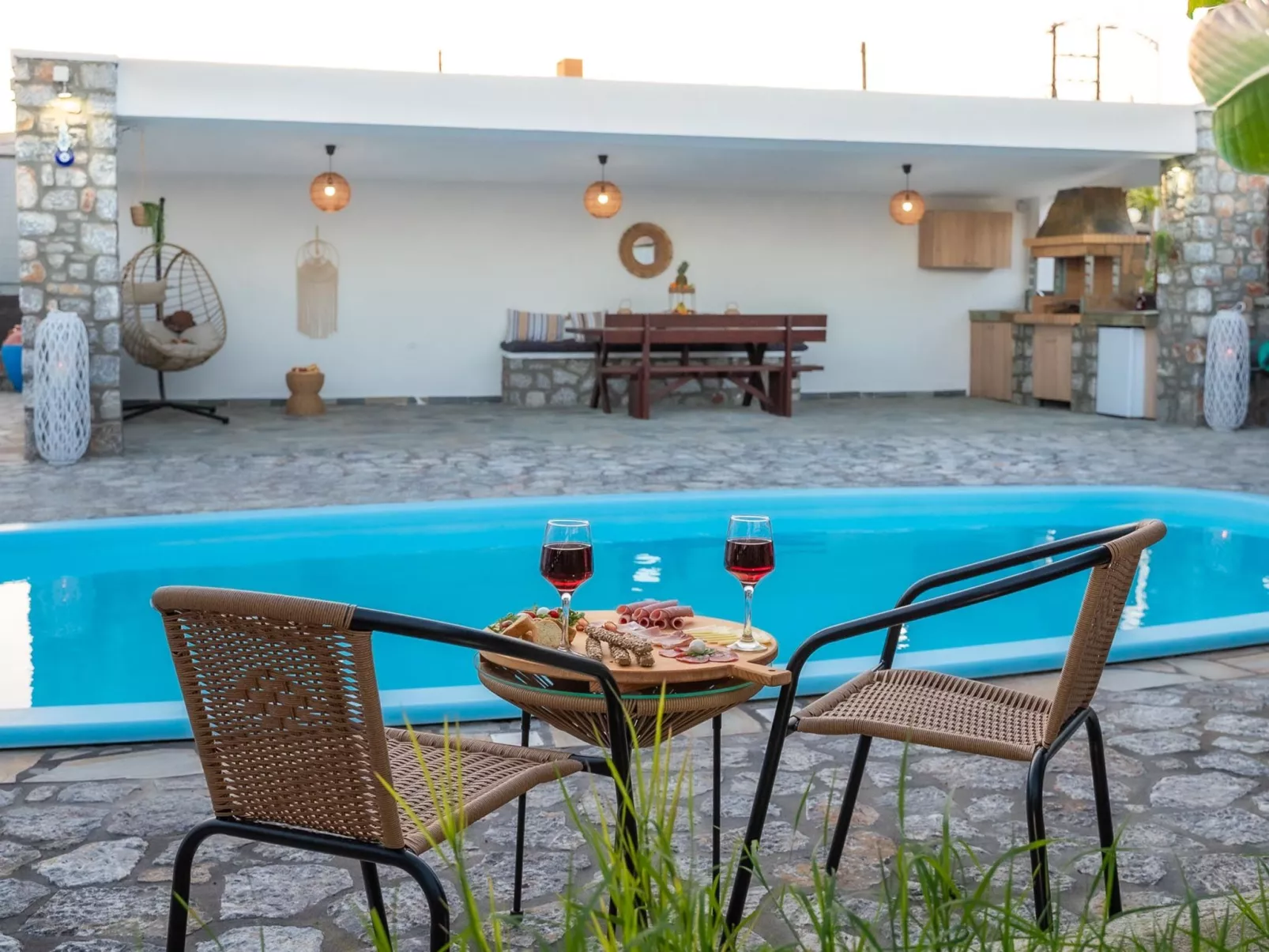 Villa Maripaul im Dorf Pefki-Dehors