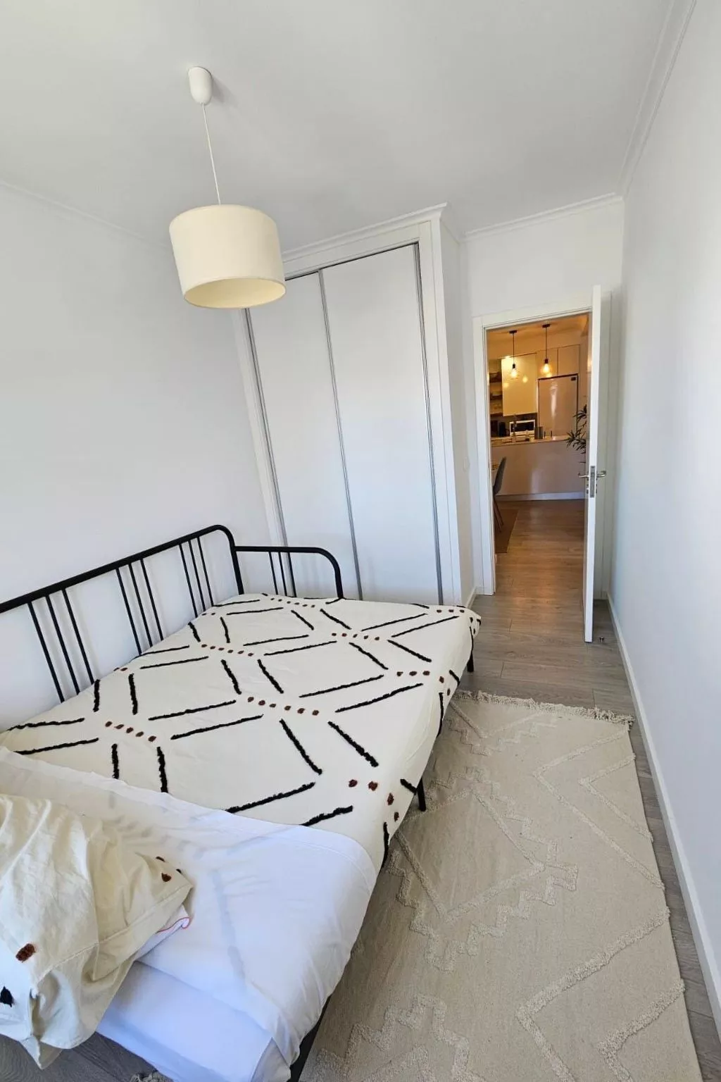 Fluss Meer Sonne am Costa Nova Strand-Drinnen