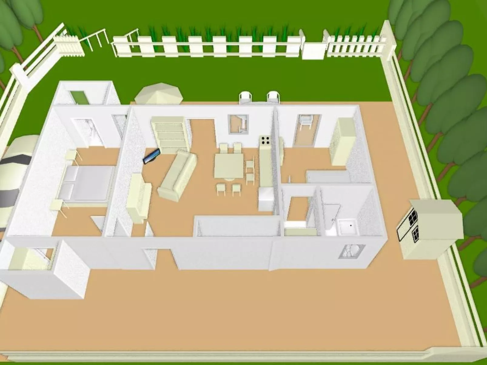 Haus in Ostra mit privatem Pool-Inside