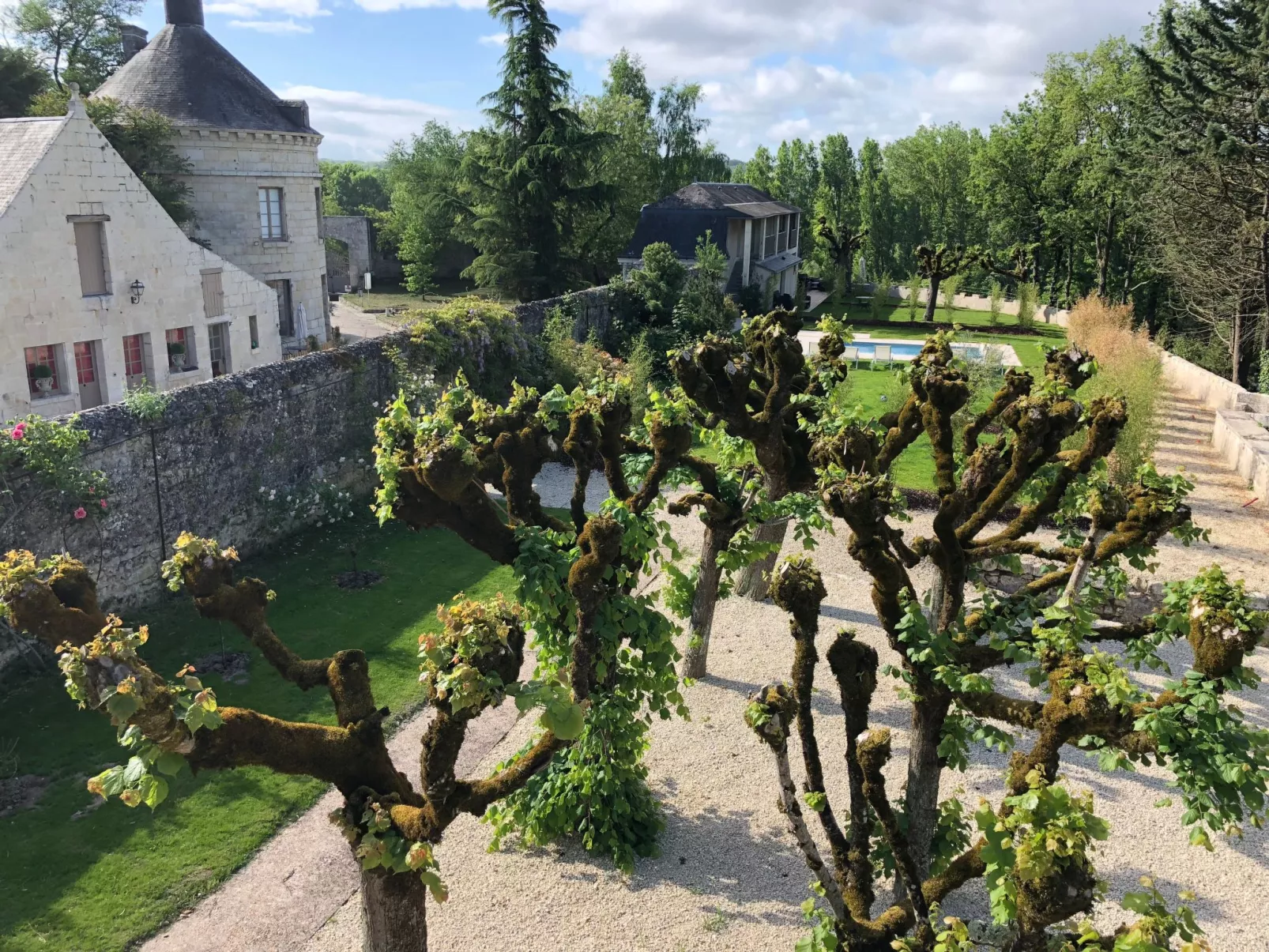 Cottage Garten 70m2 mit Pool in Azay le rideau-Draußen