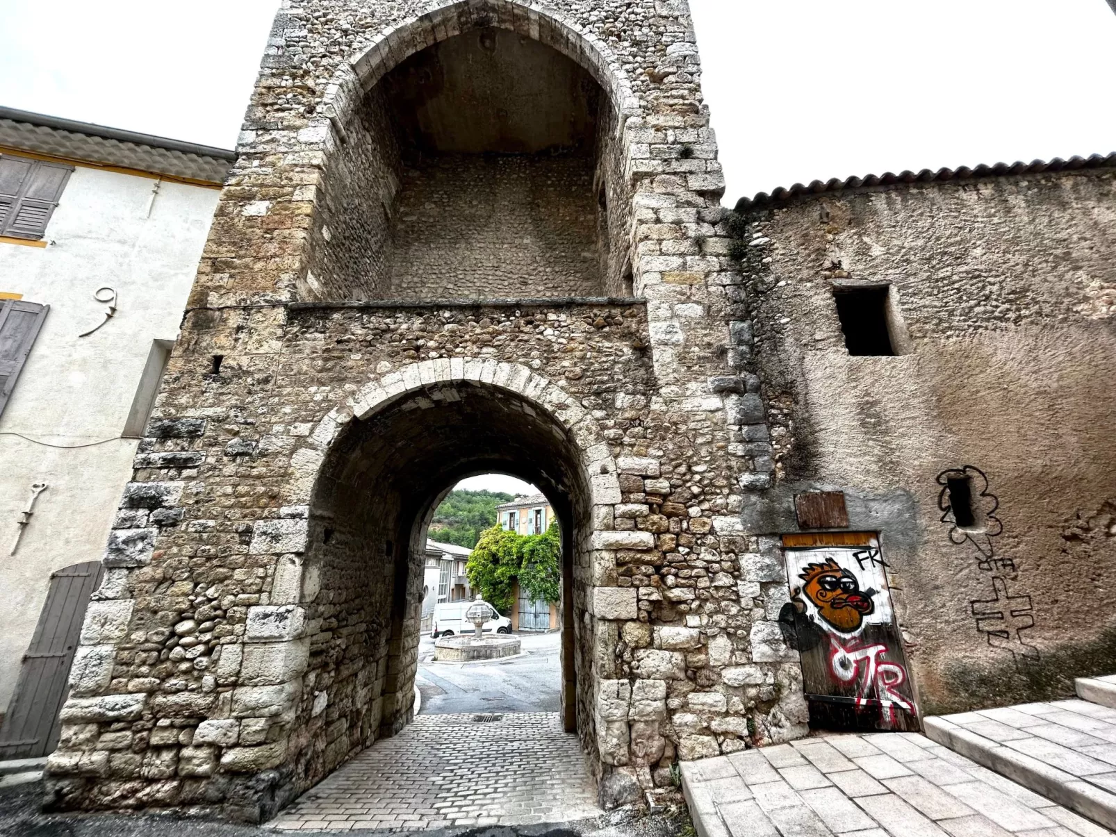 Wohnung mit Kamin-Draußen