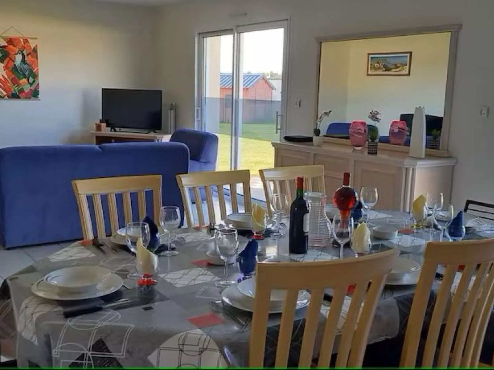Ferienvilla "Gîte Portsallais" (Ferienhaus Portsallais)-Drinnen