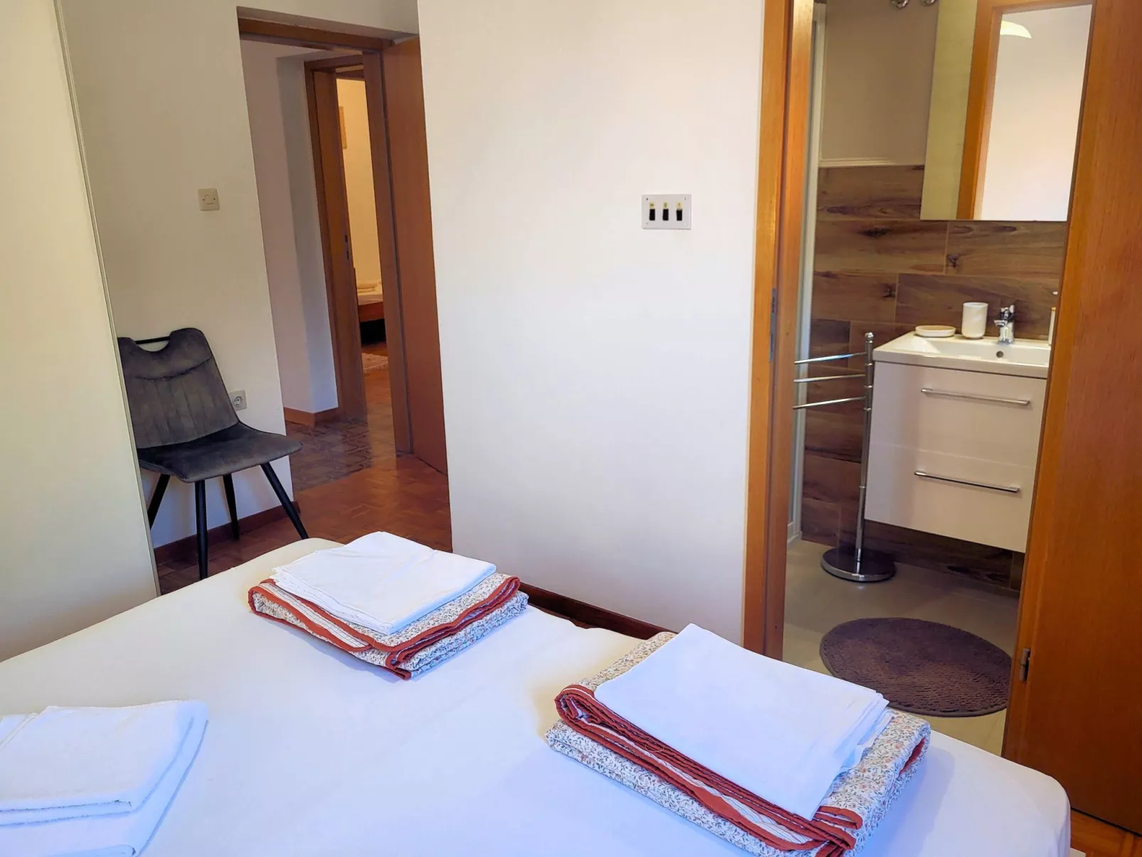 Meerblick-Wohneinheit  8 Personen am Zentrumsrand-Dedans