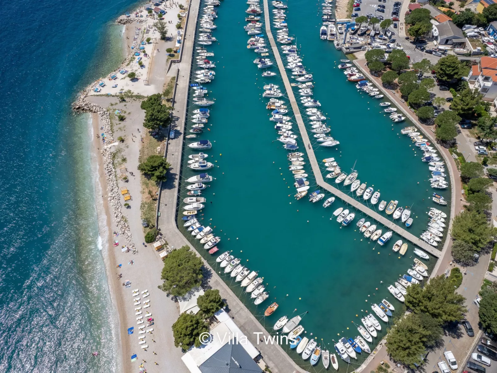 Villa Twins in Crikvenica, Kvarner Bucht-Dehors