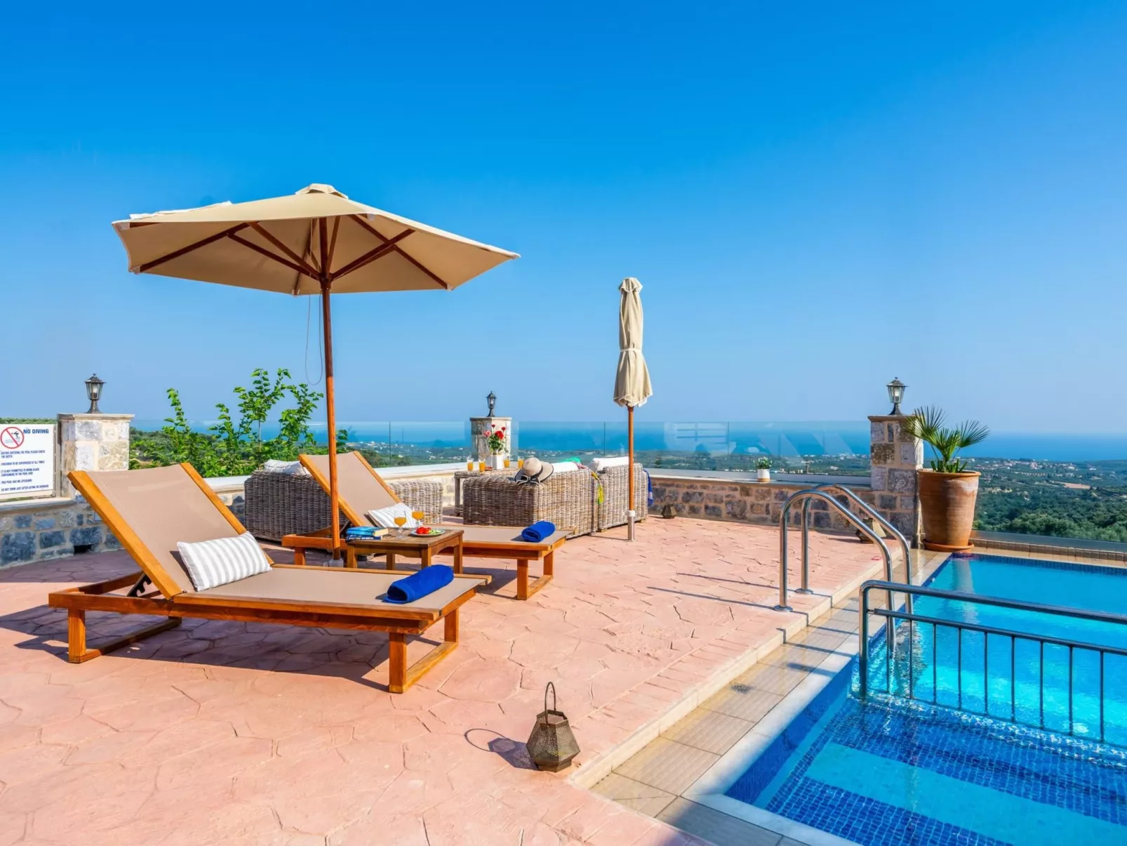 Wunderschönes Haus in Arkadi mit privatem Pool-Draußen