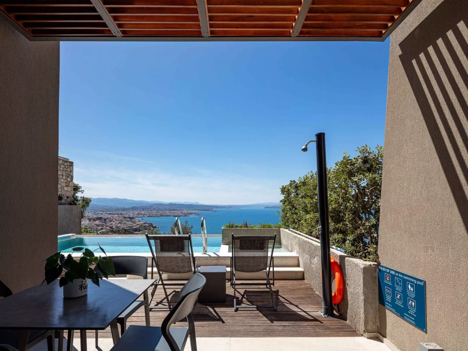 Omnia Villa 2 - ''Beheizter'' Pool, herrlicher Meerblick-Draußen