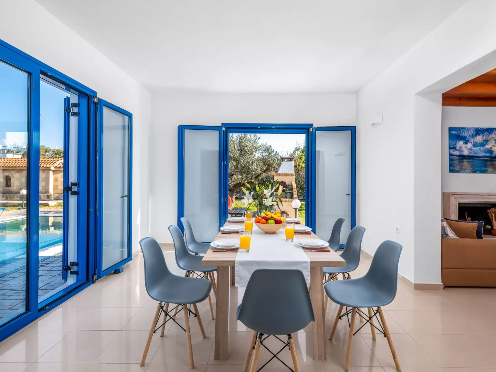 Blue Moon Villa mit tollem Pool-Inside