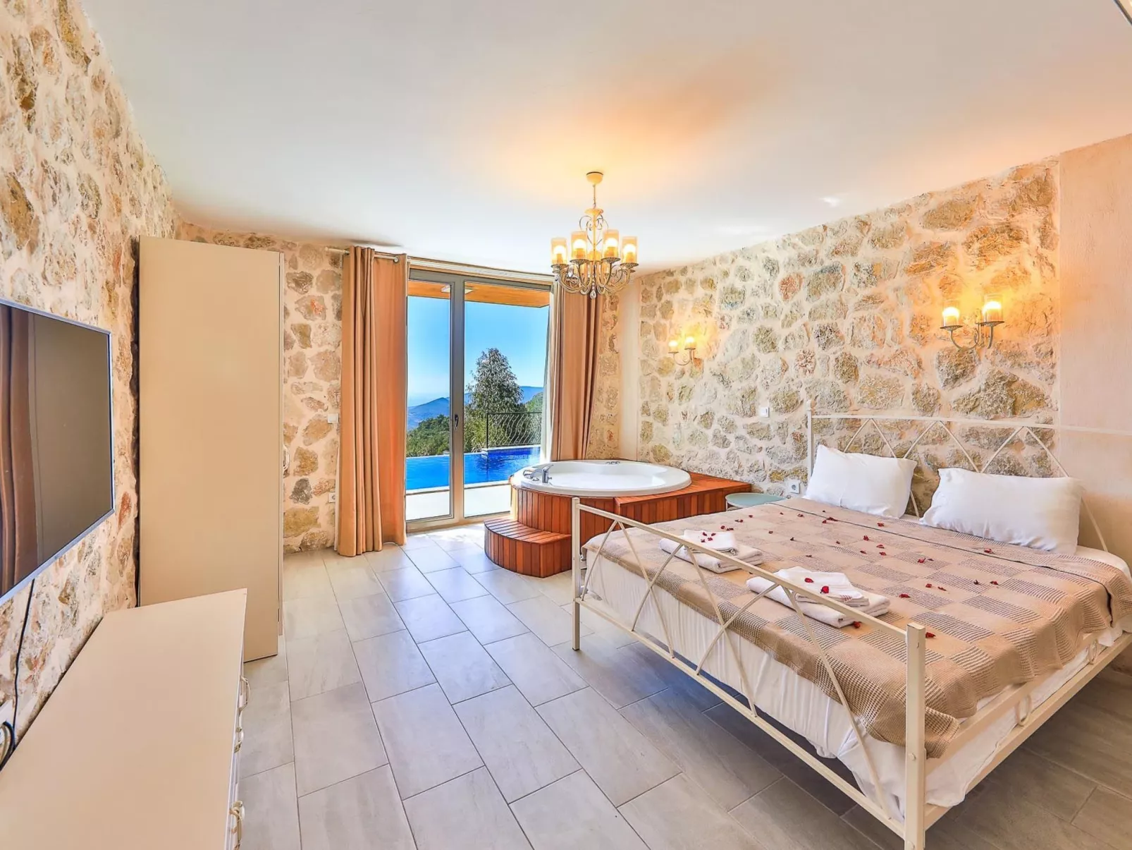 Steinhausvilla in der Natur-Inside