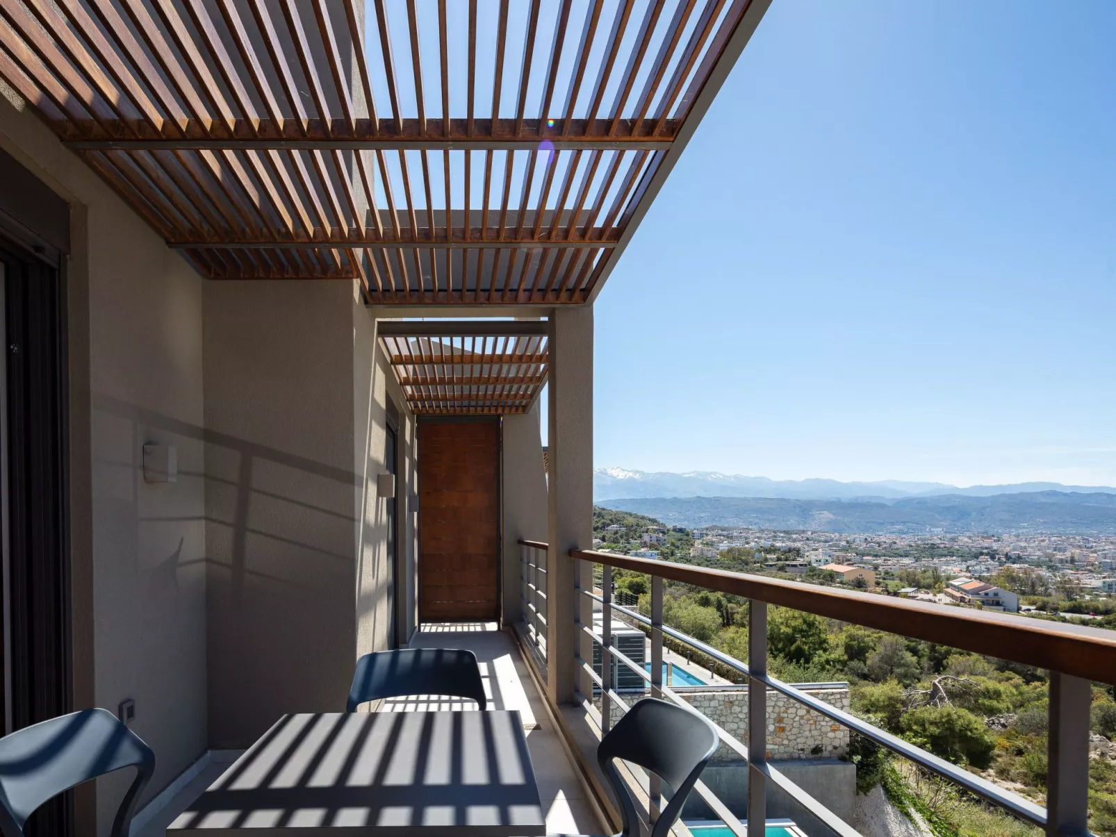 Omnia Villa 1-''Beheizter'' Pool und atemberaubender Meerblick-Outside