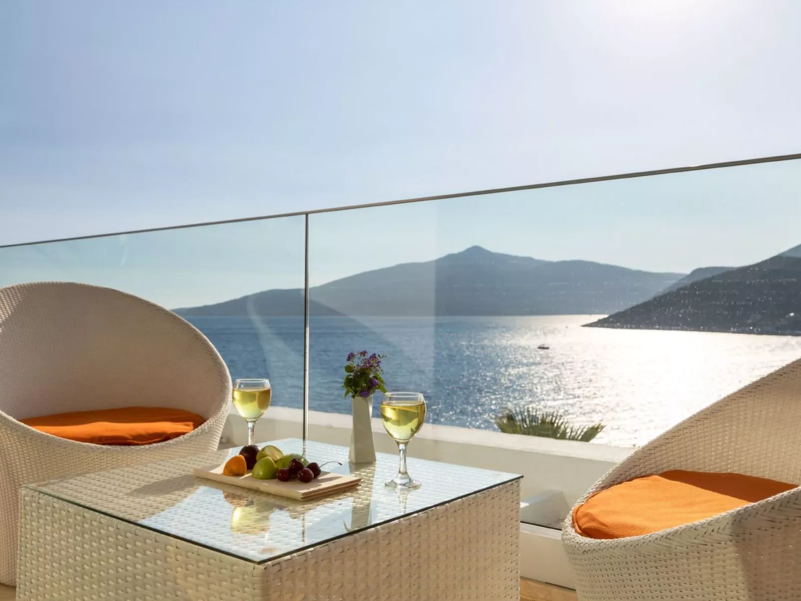 Moderne Villa nähe Meer in Kalkan-Drinnen