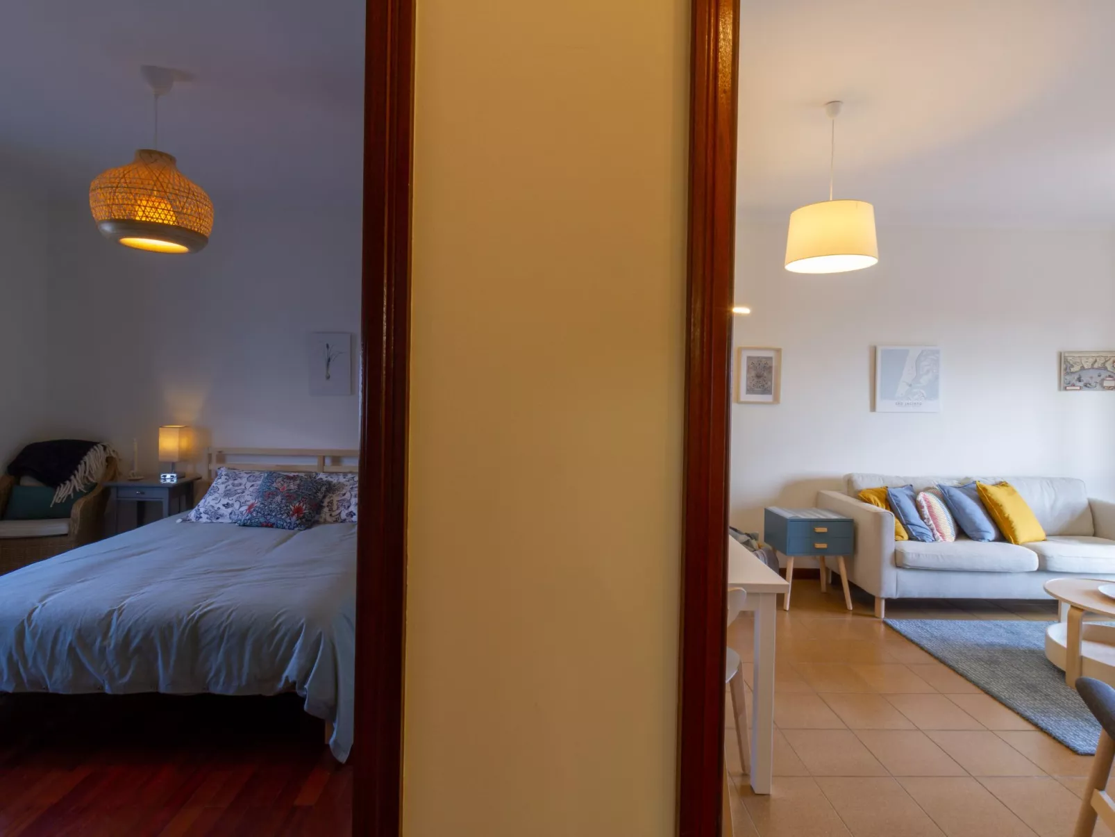 Wohnung mit Balkon, Blick auf die Lagune, Sao Jacinto, Aveiro-Dedans