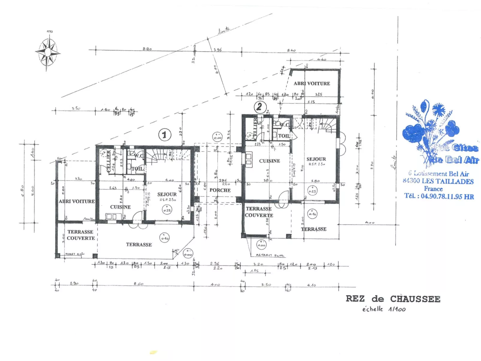 Die Gîtes de Bel-Air im Luberon in der Provence-Dedans