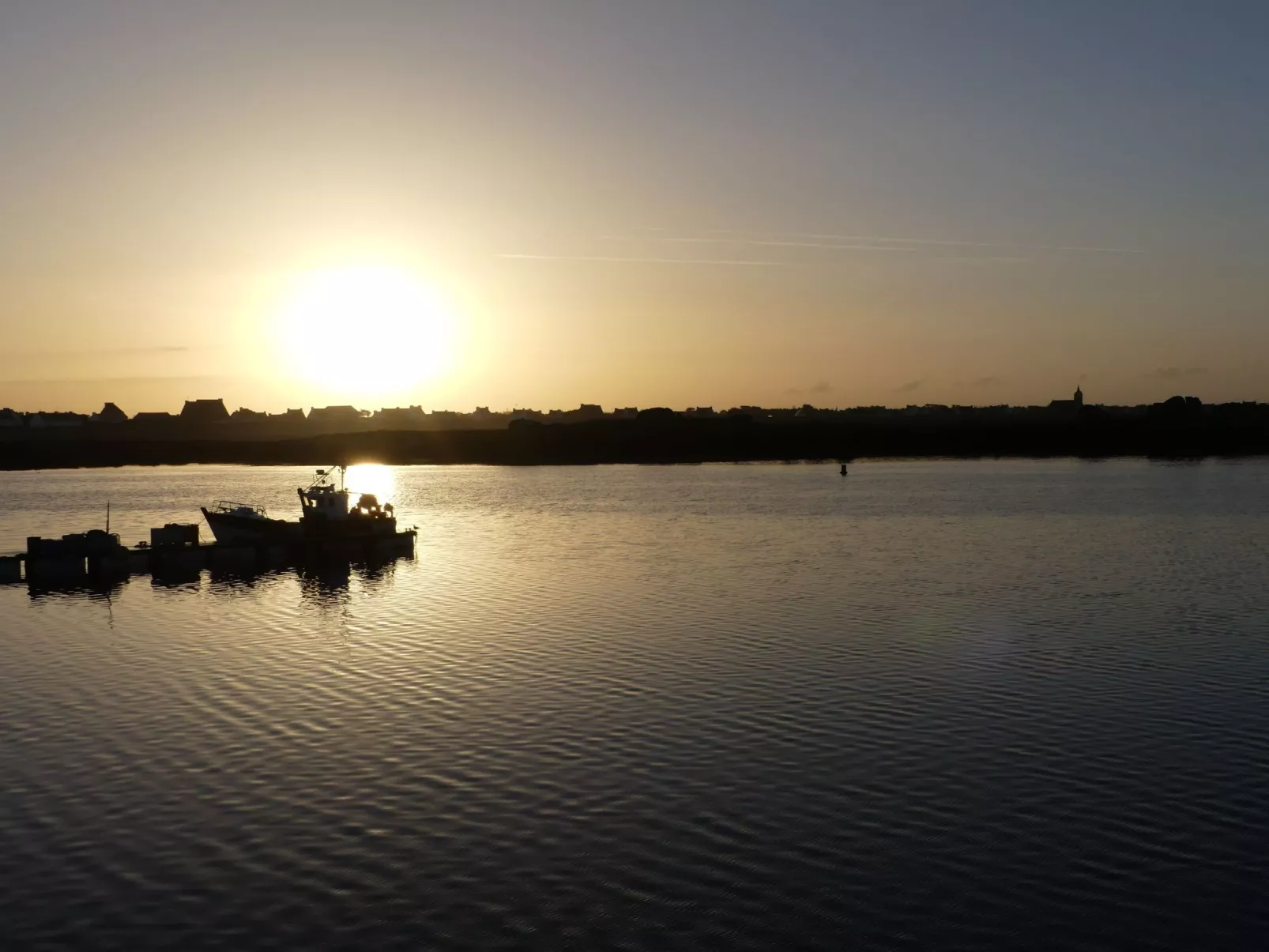 "Men Meur" mit Blick auf das Wasser-Draußen