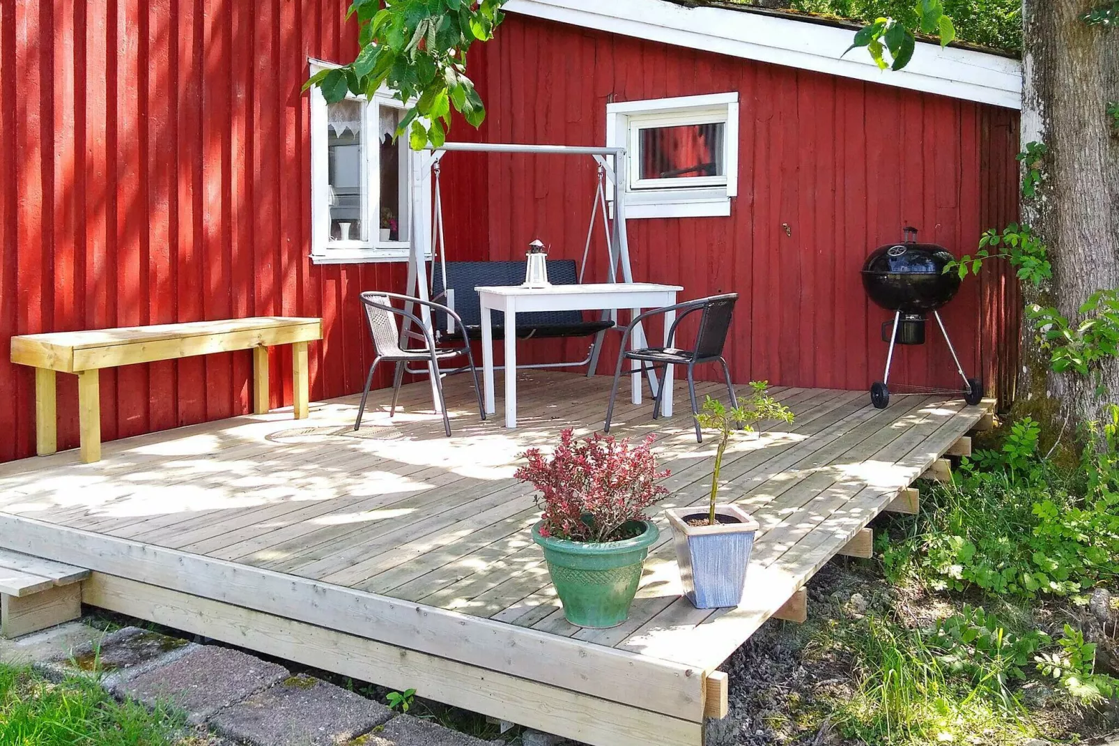 4 Personen Ferienhaus in kode-By Traum-Außenbereich
