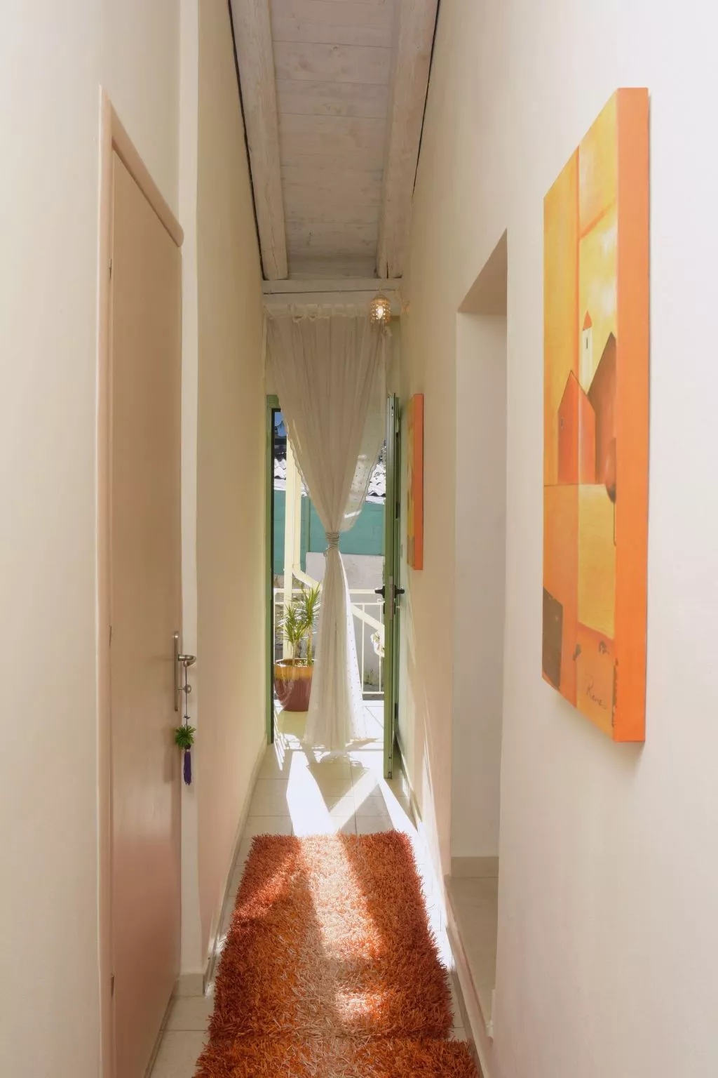 Charmantes Steinhaus in Agios Matheos-Inside