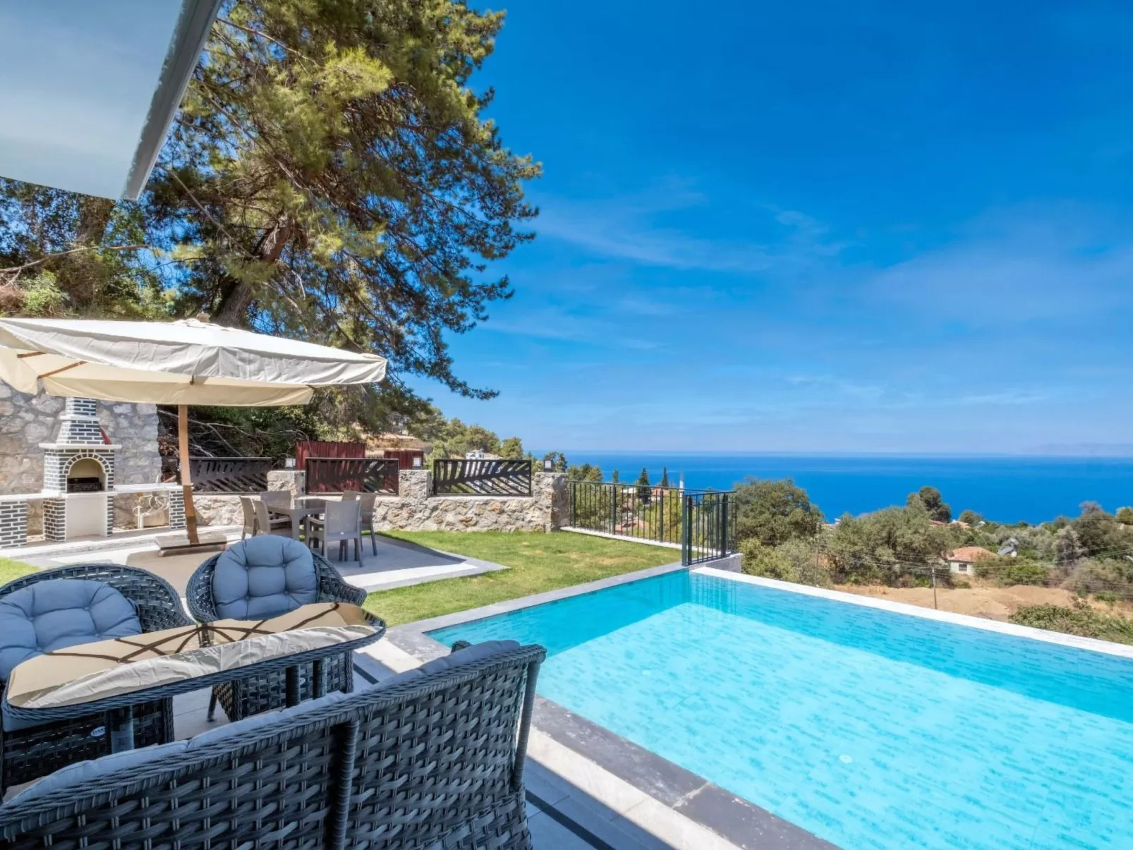 Villa mit Infinitypool in Fethiye Faralya