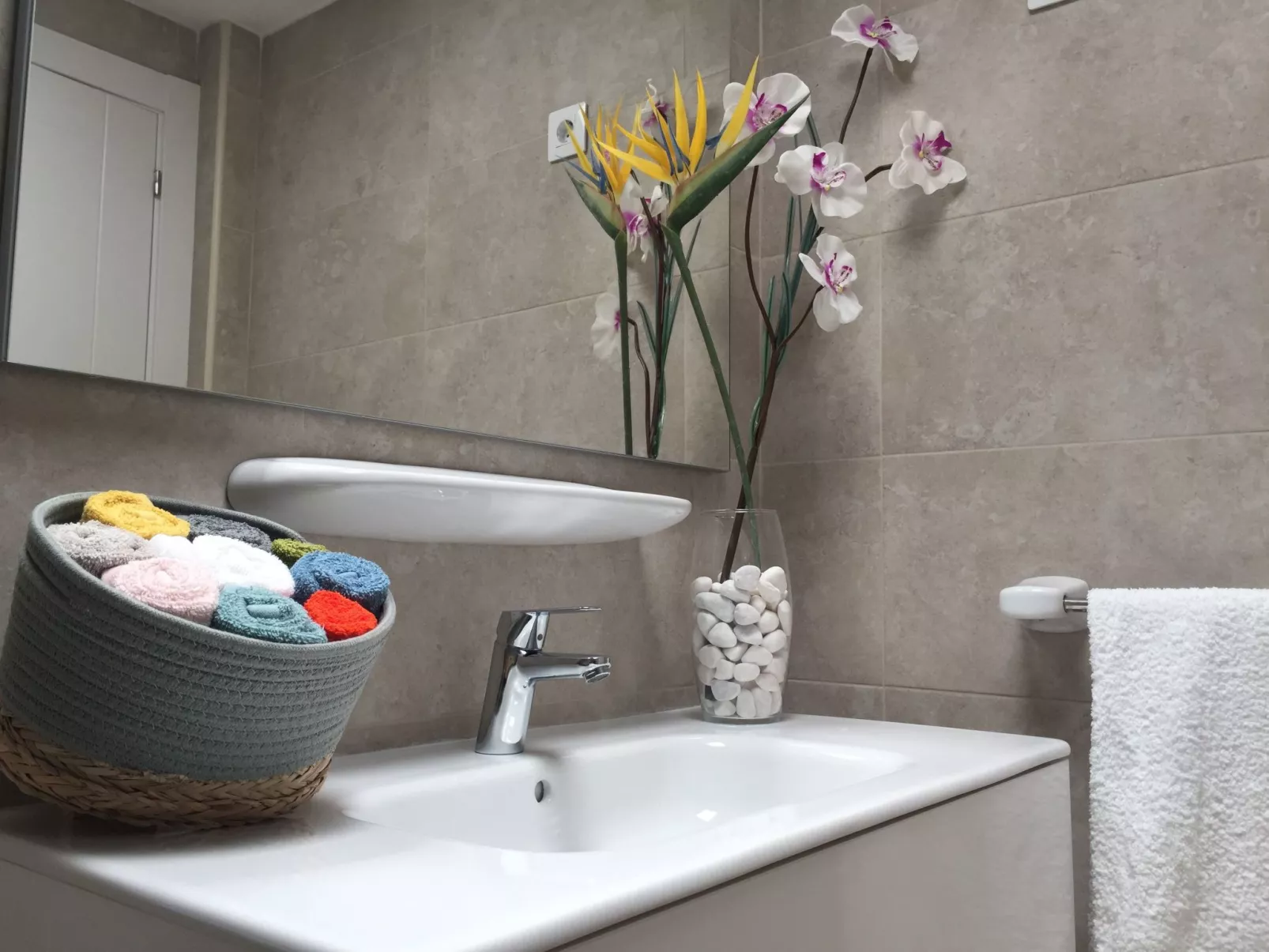 Strandnahe Ferienwohnung in Morro Jable mit Garten-Drinnen