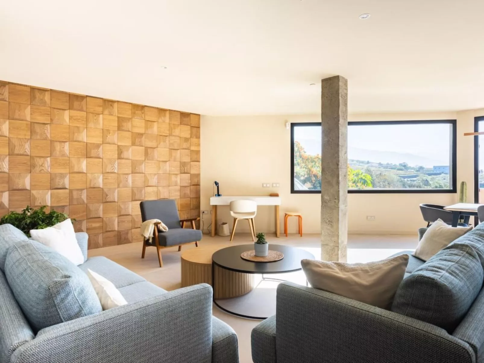 'Chic Escape Villa': Design mit Meerblick-Drinnen