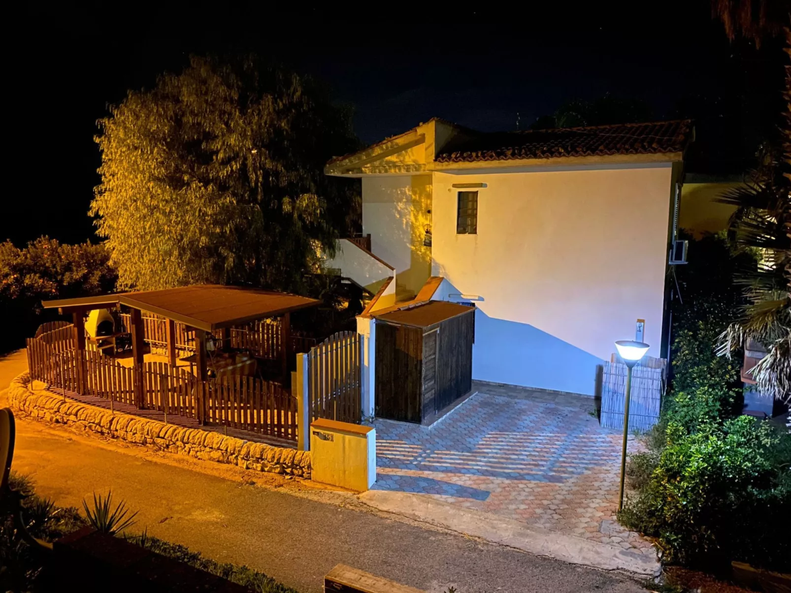 Wohnung "Kastalia4" mit Pool - Draußen