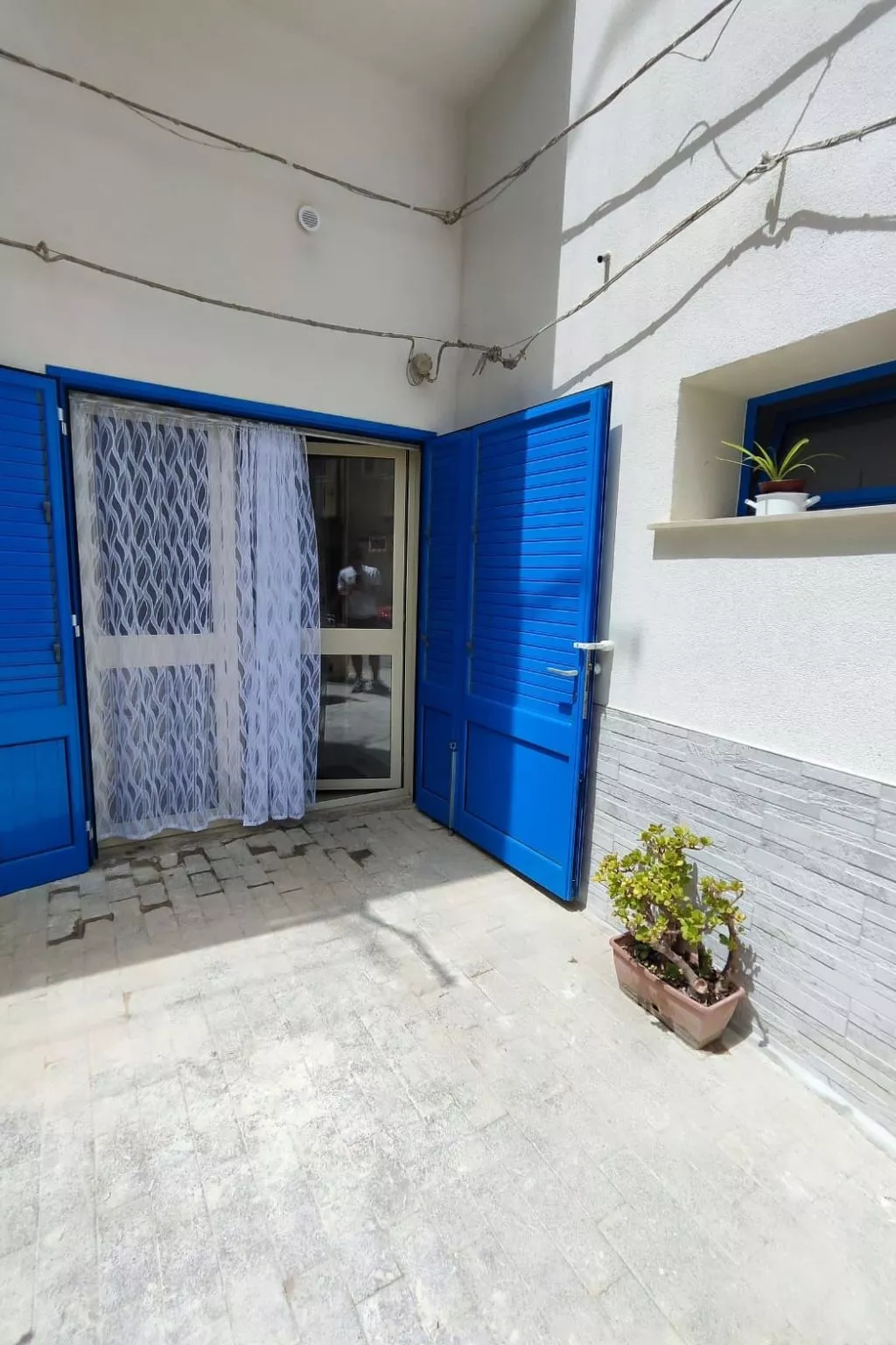 Wohnung im mediterranen Stil mitten im Zentrum-Dehors