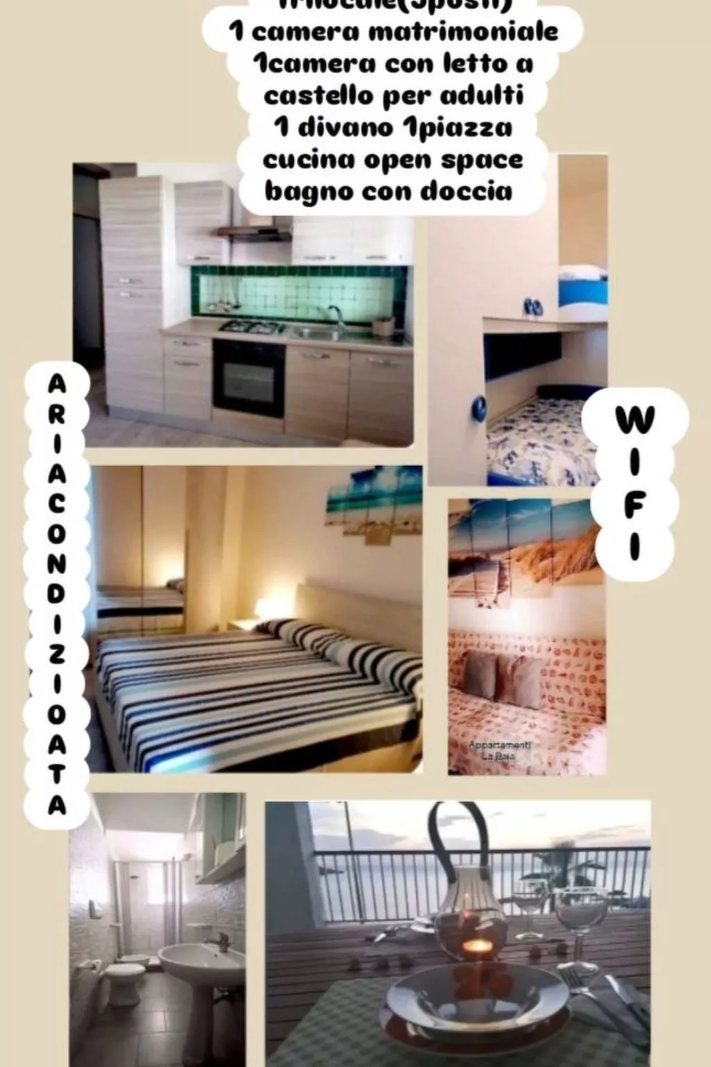 Drei-Zimmer-Wohnung mit Meerblick-Inside