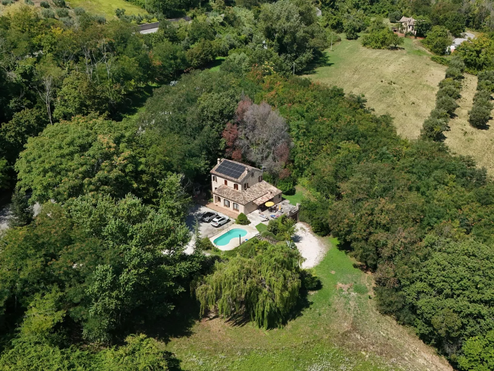 Ferienvilla 'Secret Montegiorgio-Dehors