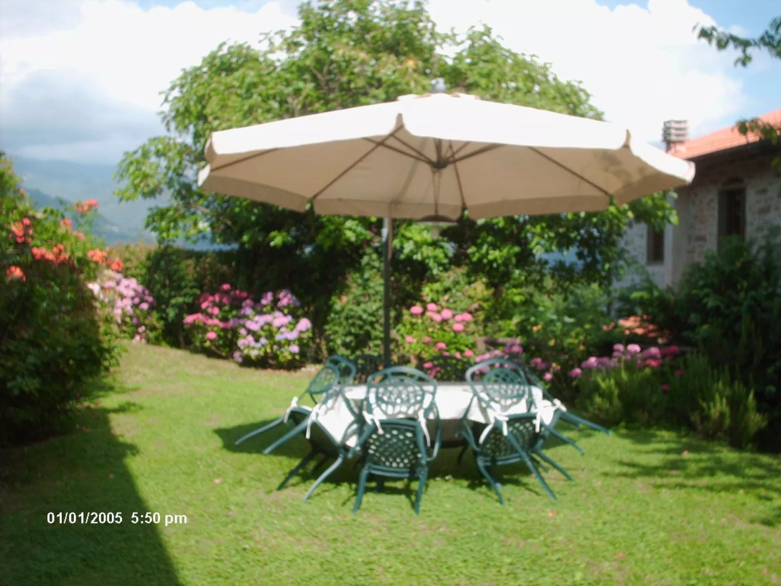 Mit Wasserblick-Dehors