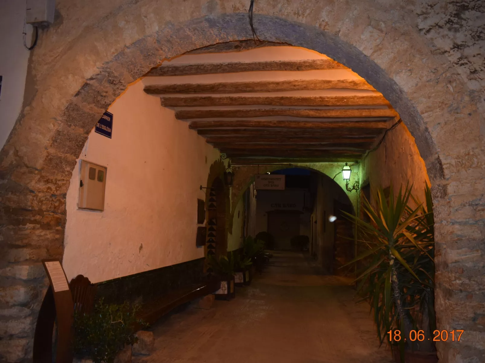 Fachwerkhaus "Casa Entera".-Draußen