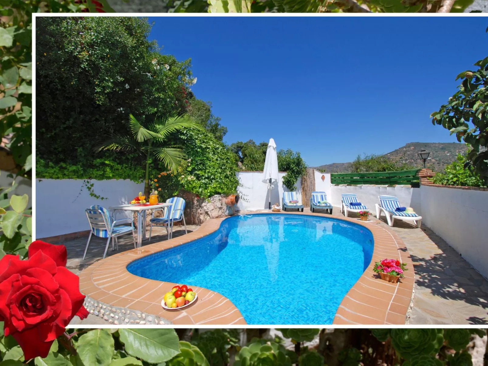 Schönes Landhaus mit Pool, Klimaanlage, Privatsphäre.-Outside