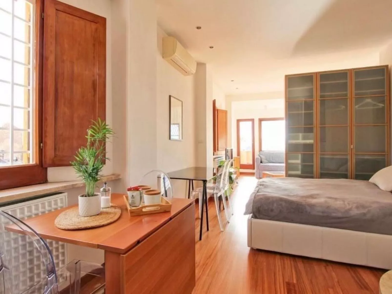 Spanische Treppe Rom Blick-Inside