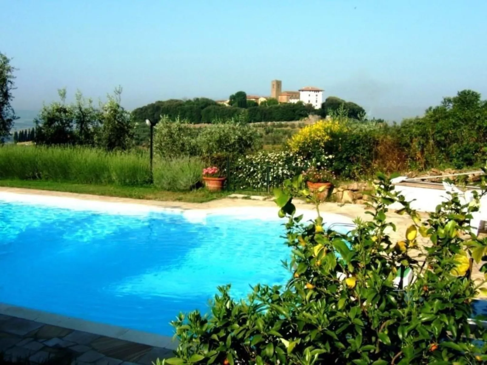 Toskanische Villa 14 Personen Ultra-Panoramapool-Outside