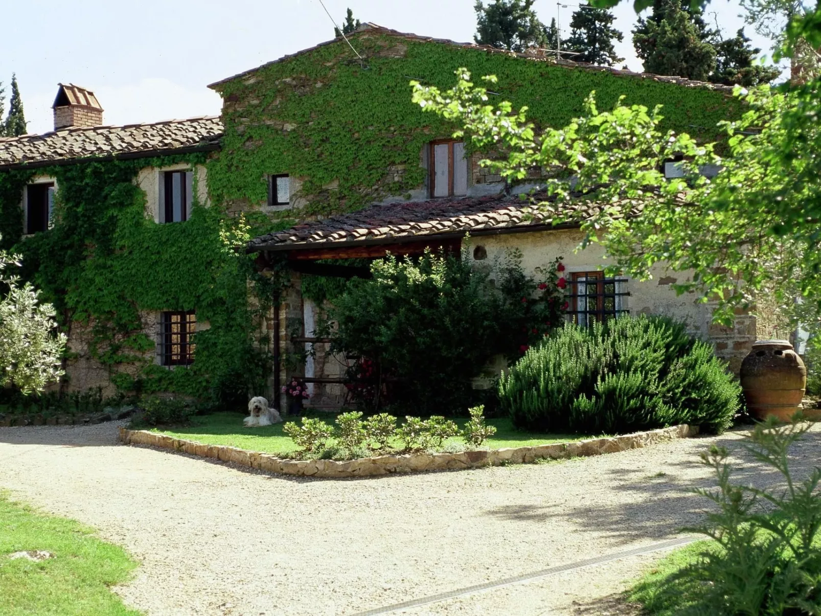 Urlaub flach weiß - Draußen