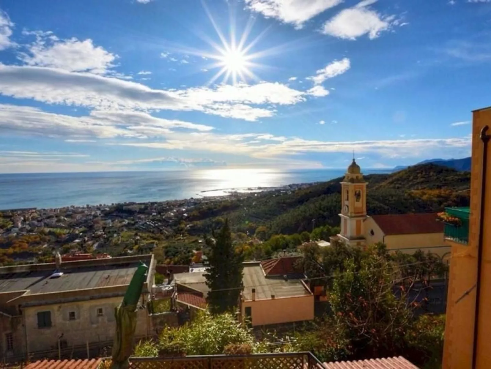 Blauer Horizont-Draußen