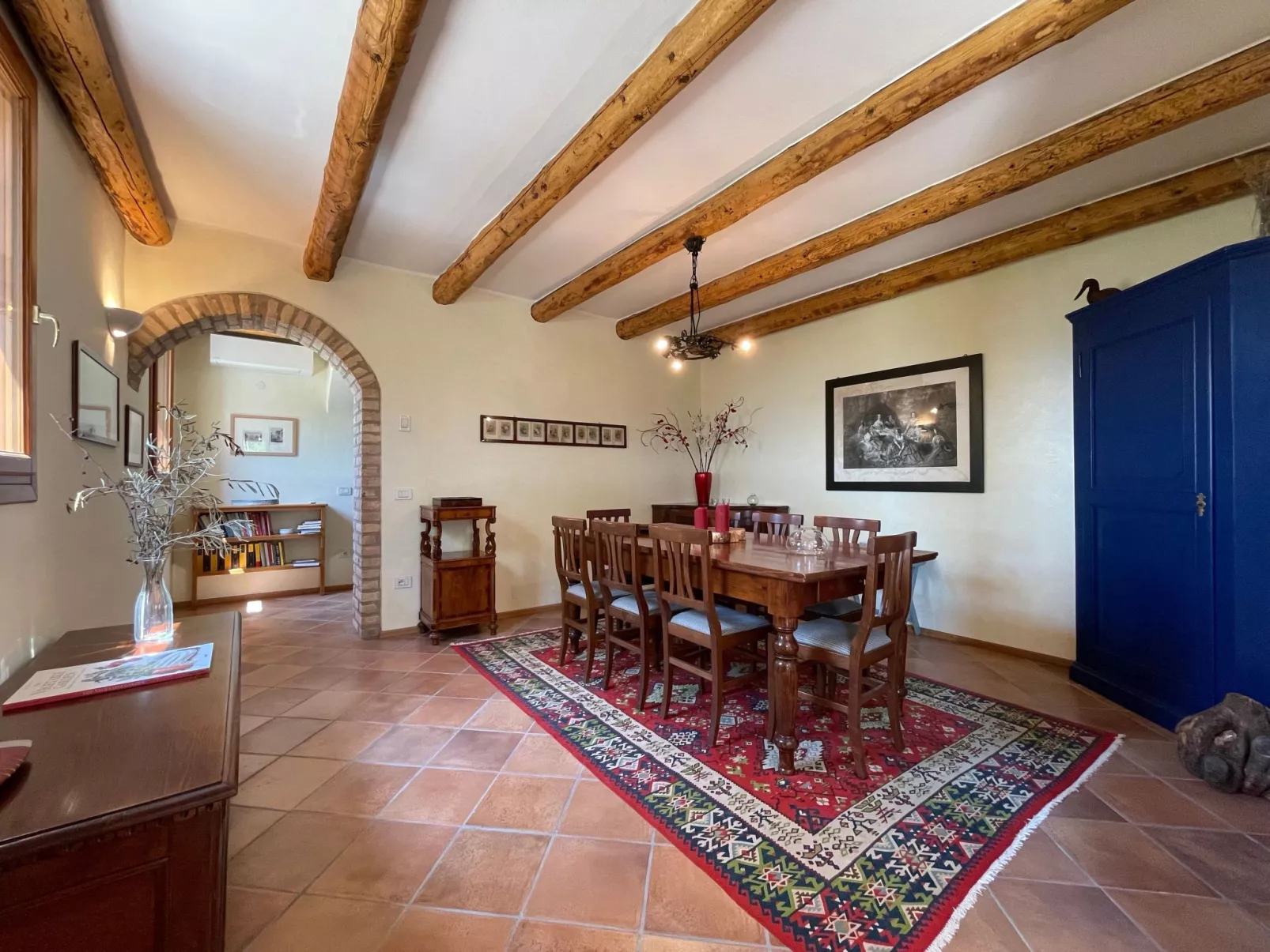 Für 8 Personen ca. 270 m&sup2; in Arquá Petrarca, Venetien (Provinz Padova)-Drinnen